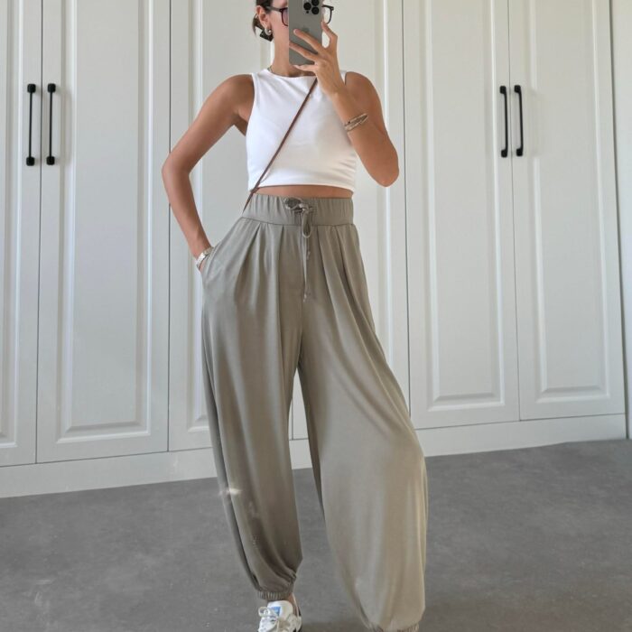 Oysh Modal Gri Jogger Eşofman