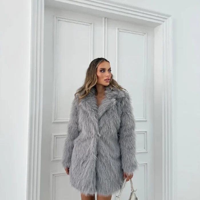 Premium Uzun Peluş Kürk